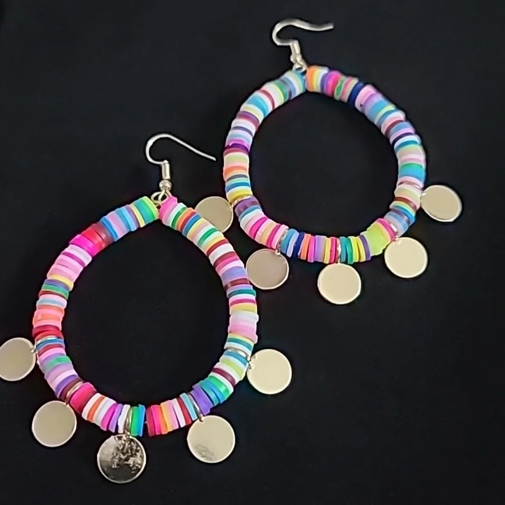 Piper-K Dangle Gypsy Earrings - Picture 2 of 3
